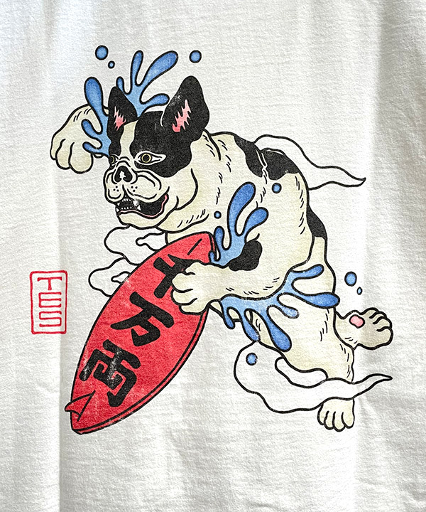 TES UKIYOE TEE -WHITE-