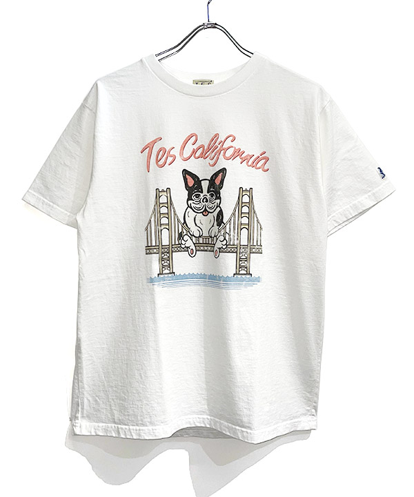 GOLDEN GATE BRIDGE TEE -WHITE-