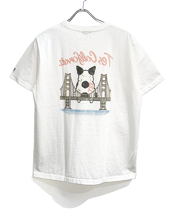 GOLDEN GATE BRIDGE TEE -WHITE-