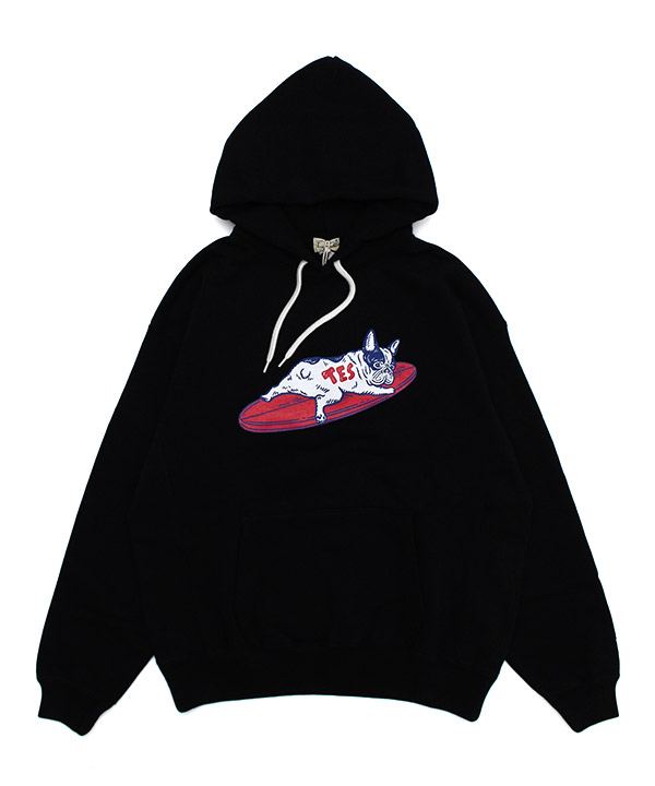 WAITING FOR THE WAVES SWEAT PARKA(ブラック)