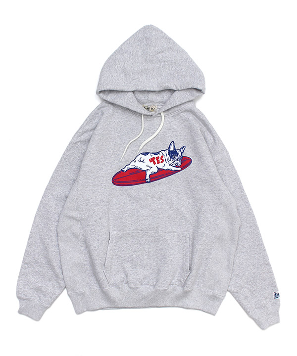 WAITING FOR THE WAVES SWEAT PARKA(グレー)