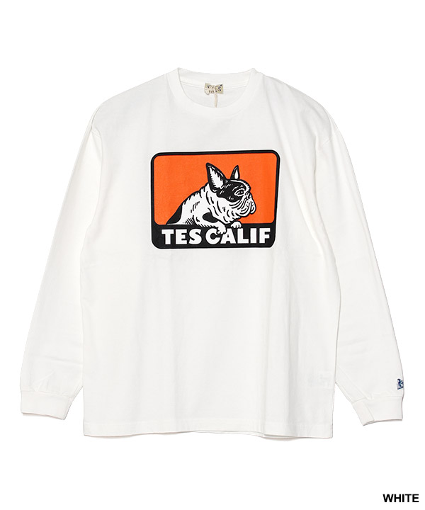 TES BOX LOGO LONG SLEEVE T-SHIRT