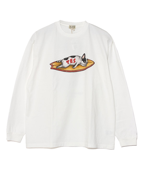 NAP TIME L/S TEE(ホワイト)