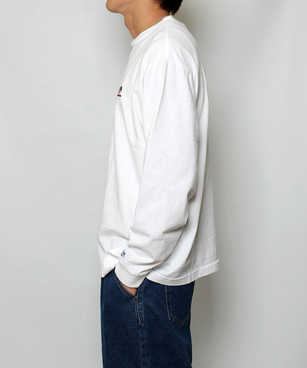 TES ORGANIC COTTON HUNTINGTON BIG L/S TEE