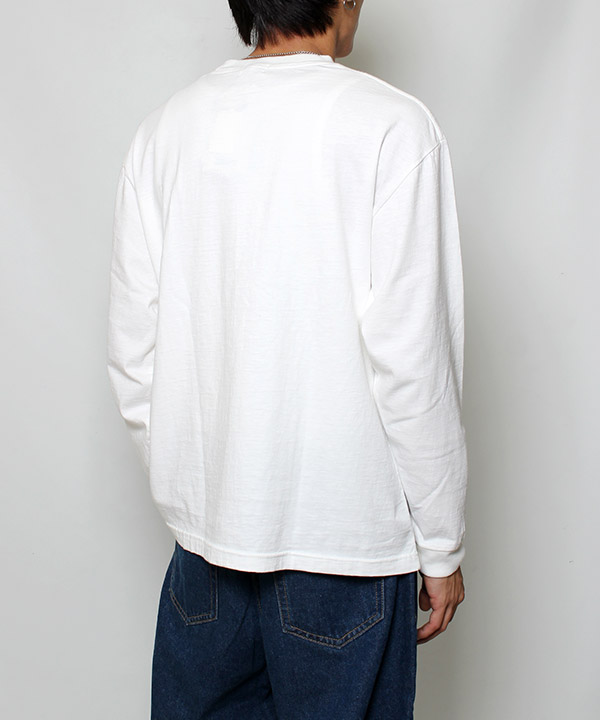 TES ORGANIC COTTON HUNTINGTON BIG L/S TEE