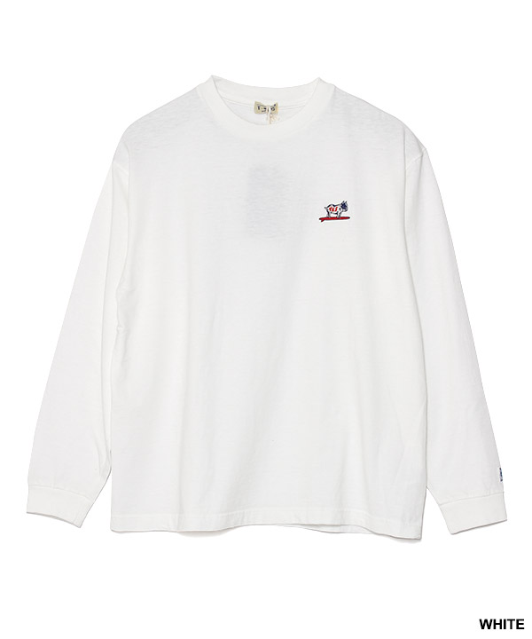 TES ORGANIC COTTON HUNTINGTON BIG L/S TEE