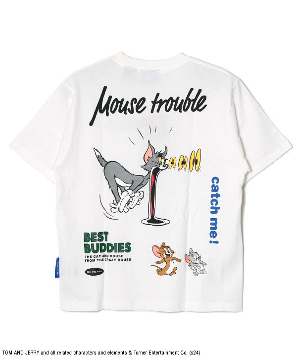 TJ MOUSE TROUBLE PUFF S/S TEE