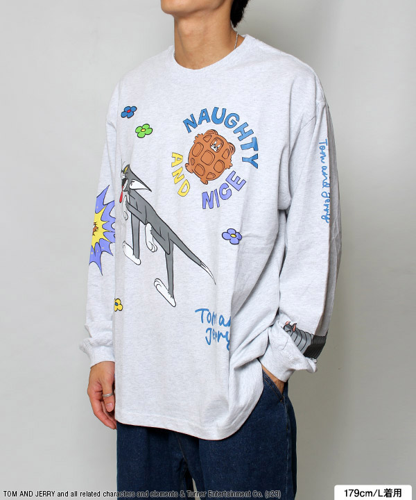 TJ COLLAGE L/S TEE