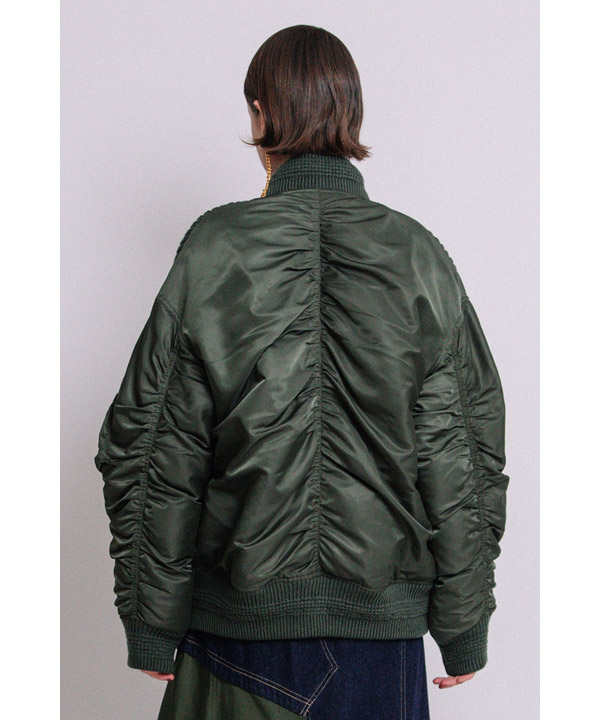 MA-1 KNIT COMBINATION BLOUSON