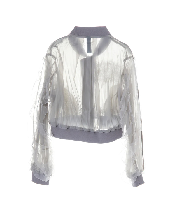 SHEER LACE BLOUSON