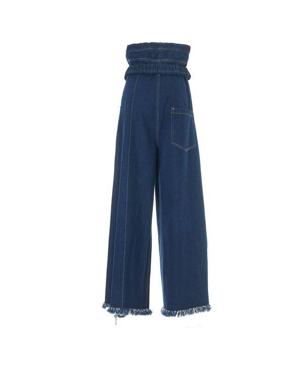 DAMEGE DENIM PANTS