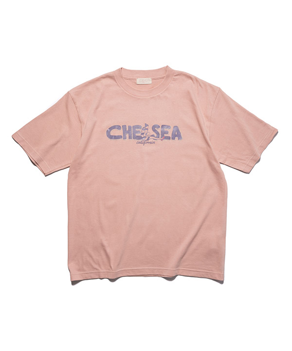 CHELSEA CUBIC METAL TEE -3.COLOR-(ピンク)