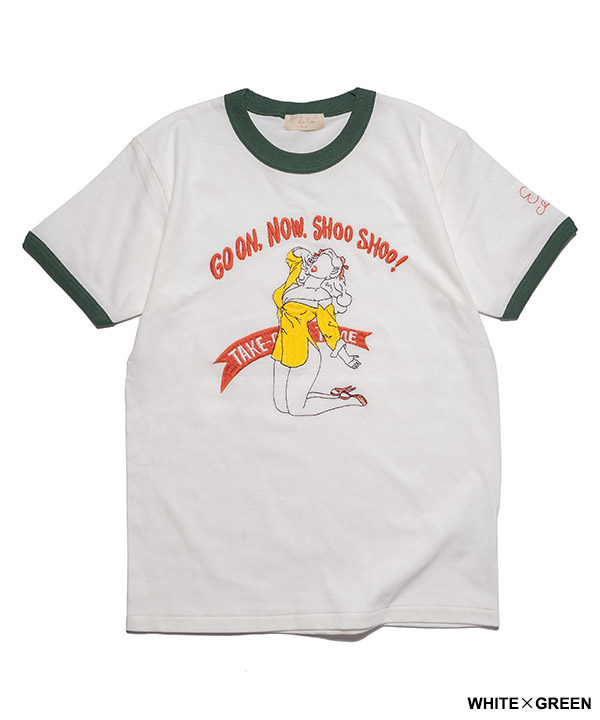 NOSE ART RINGER TEE -3.COLOR-