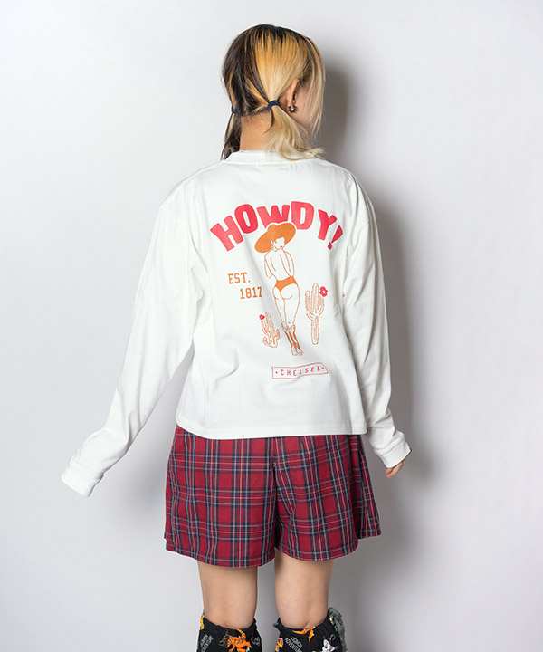 COW GIRL L/S TEE