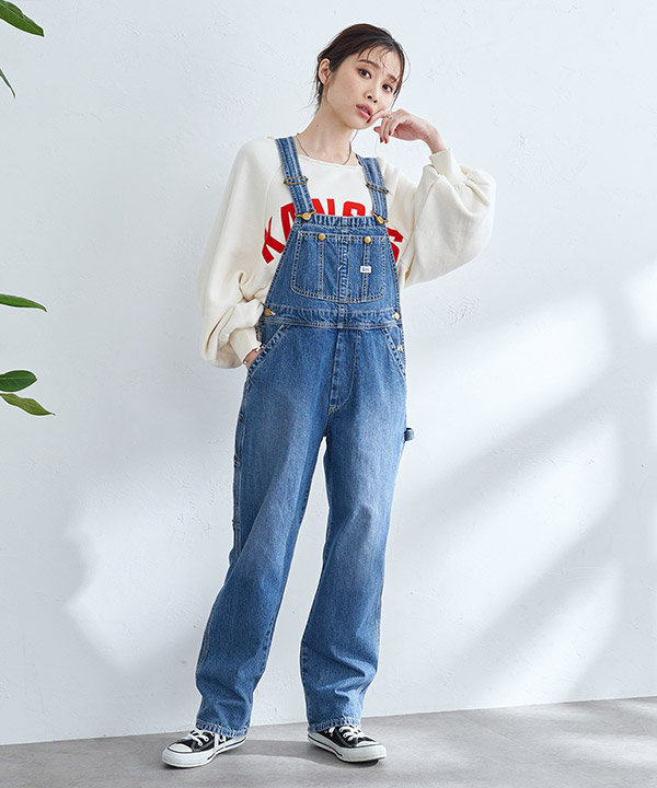 DUNGAREES TAPERED OVERALL -3.COLOR-(インディゴ)
