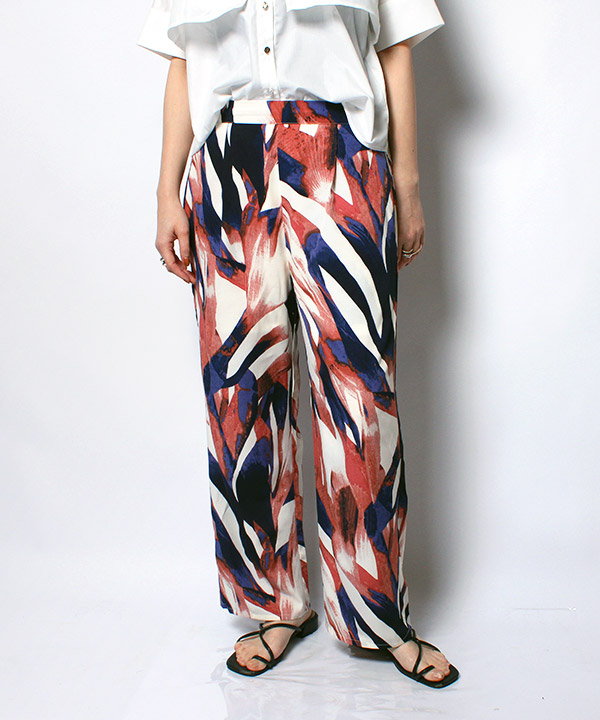 LEAF PANTS -3.COLOR-(レッド)