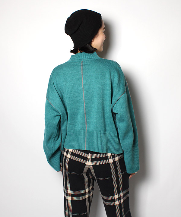 BICOLOR LINE KNIT