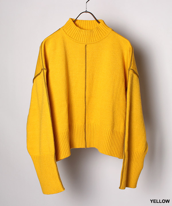 BICOLOR LINE KNIT