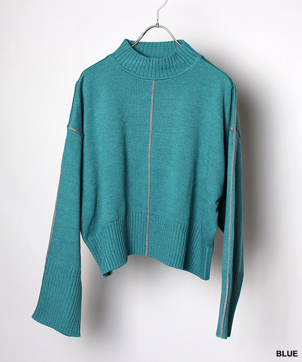 BICOLOR LINE KNIT