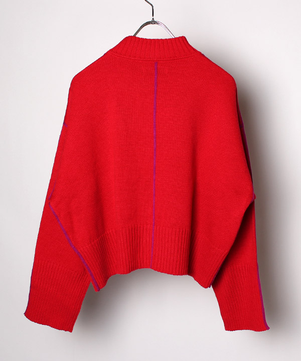 BICOLOR LINE KNIT