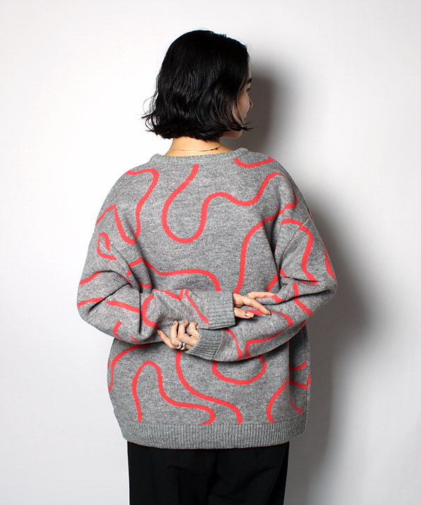 SINUOUS LINE KNIT