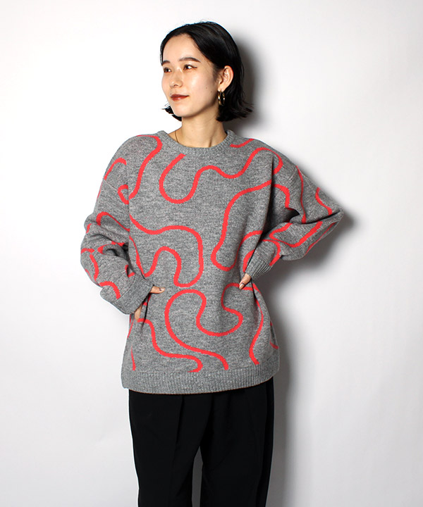 SINUOUS LINE KNIT