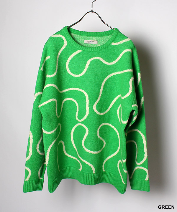 SINUOUS LINE KNIT