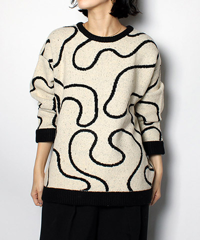 SINUOUS LINE KNIT