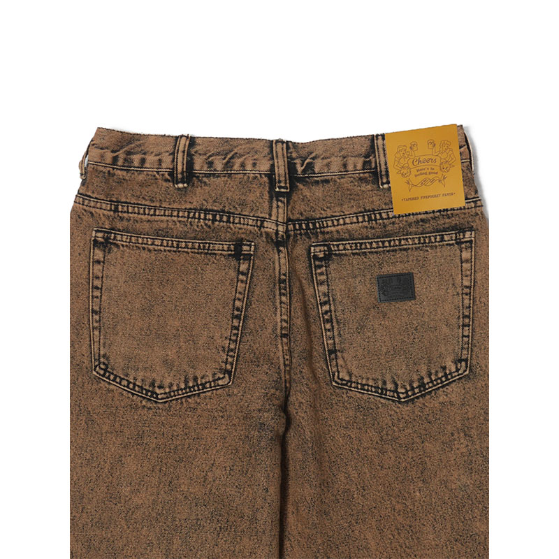 OD DENIM 5PTEPS -ORANGE-