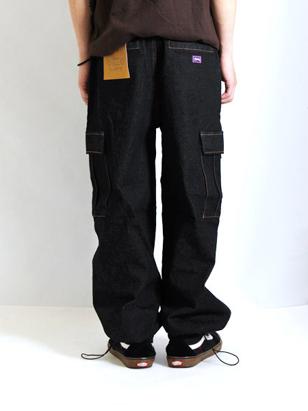 WT DENIM PANTS -BLACK-