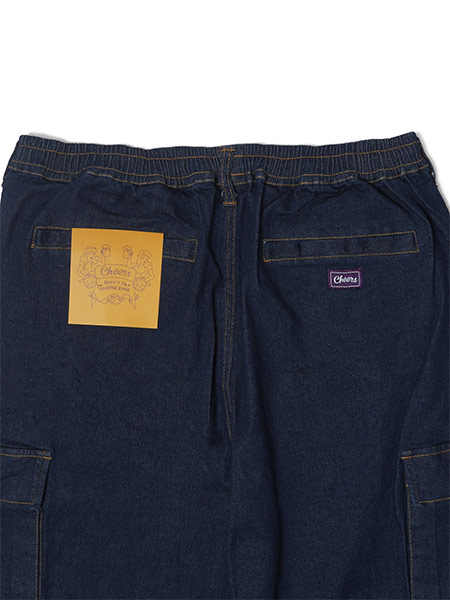 WT DENIM PANTS -NAVY-