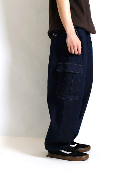 WT DENIM PANTS -NAVY-