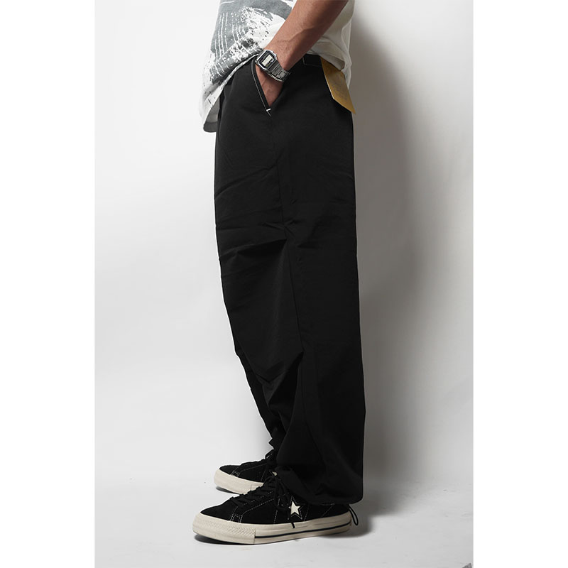 WT PANTS -BLACK-