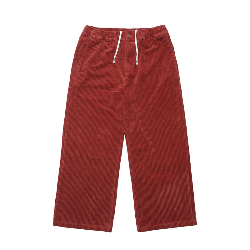 BAGGY CORDUROY PANTS -ORANGE-