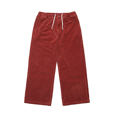 BAGGY CORDUROY PANTS -ORANGE-