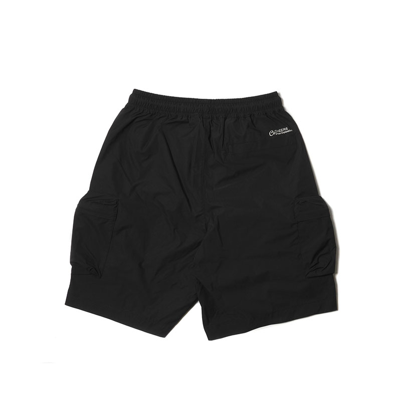 CARGO UE SHORT PANTS -BLACK-