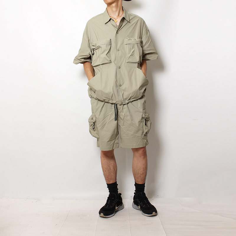 CARGO UE SHORT PANTS -LT GREEN-