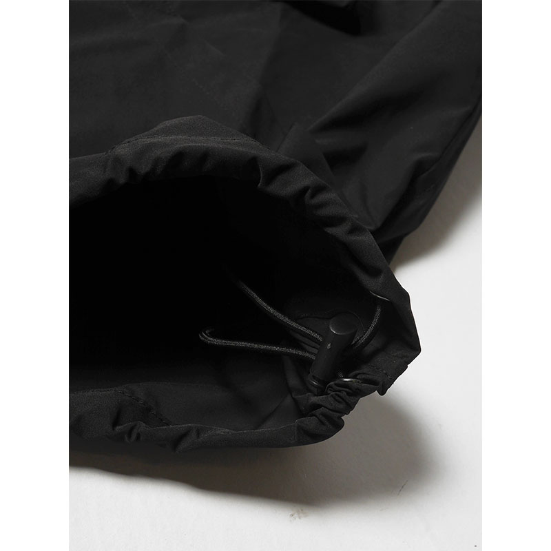 CARGO POCKET SS SHIRTS -BLACK-