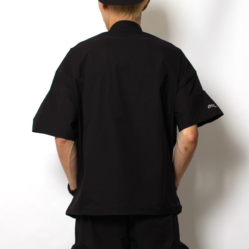 CARGO POCKET SS SHIRTS -BLACK-