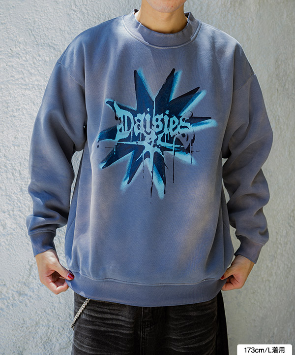 Double Layer Print Crew