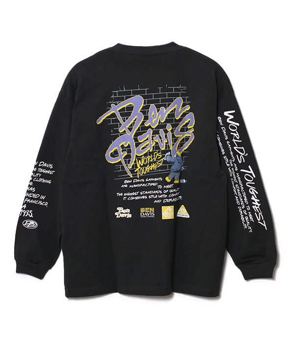 SPRAY MASTER L/S TEE(WIDE)(チャコール)