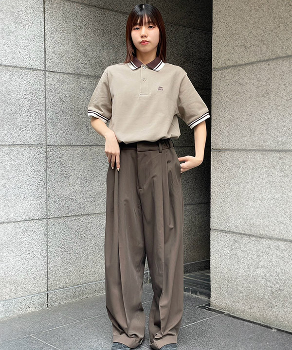 CROPPED POLO SHIRT