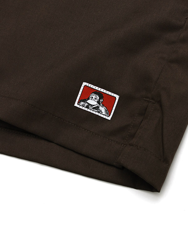 PANELLED ZIP FRONT WORK SHIRT