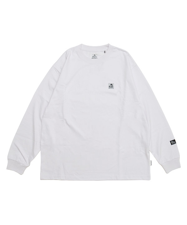 LABEL WIDE L/S TEE