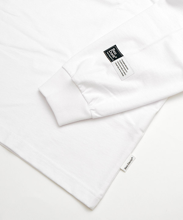 LABEL WIDE L/S TEE