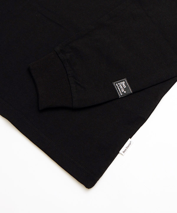 LABEL WIDE L/S TEE