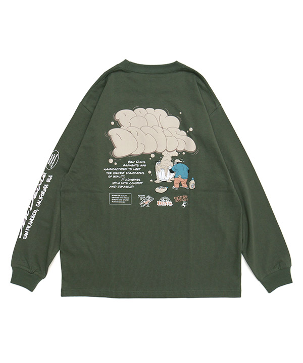 BUBBLE L/S TEE (WIDE)