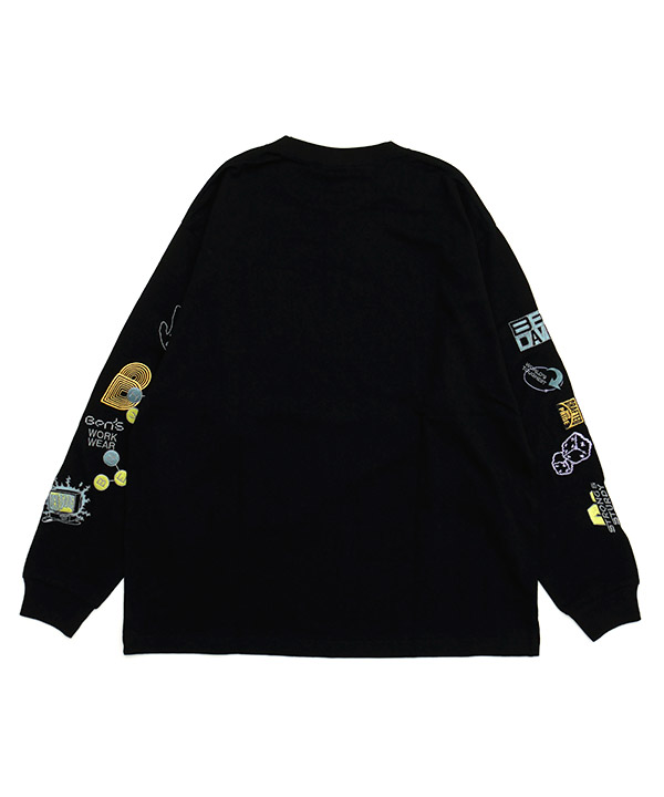 MULTI-CULTURAL EMB L/S TEE (WIDE)