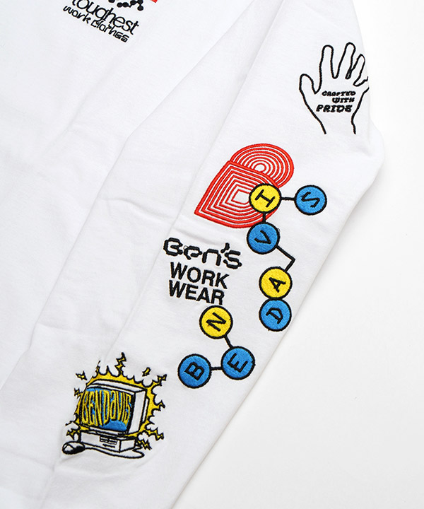 MULTI-CULTURAL EMB L/S TEE (WIDE)
