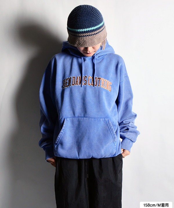 ARCH LOGO FADED HOODIE